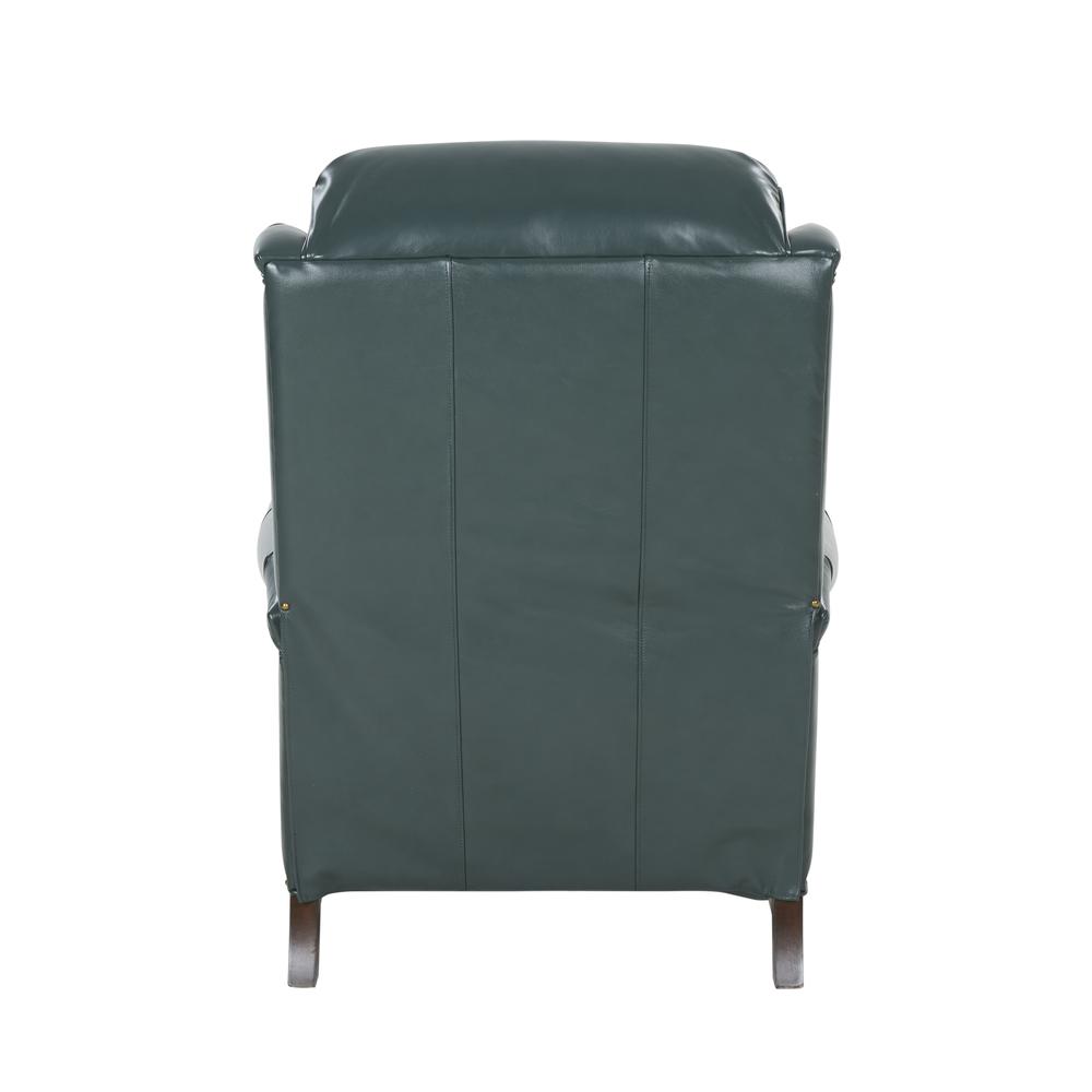 Thornfield Recliner, Highland Emerald / All Leather. Picture 4