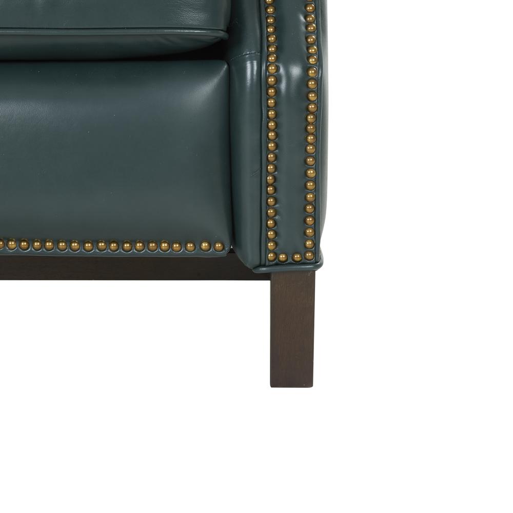 Thornfield Recliner, Highland Emerald / All Leather. Picture 5