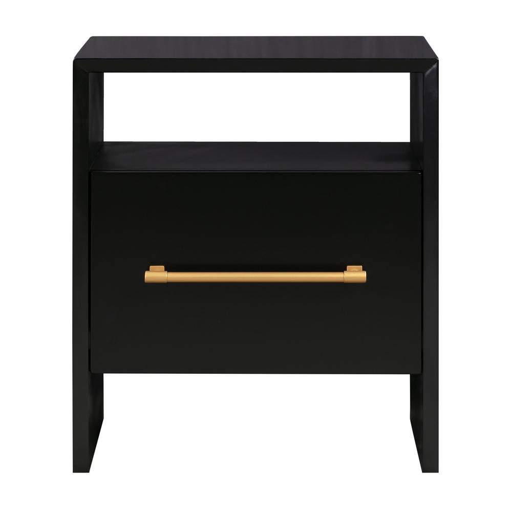 Libre Black Nightstand. Picture 11