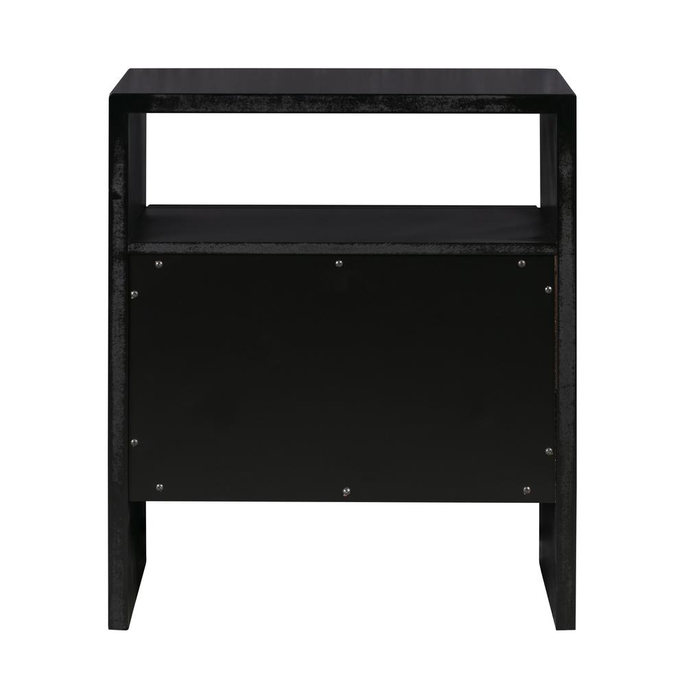 Libre Black Nightstand. Picture 14