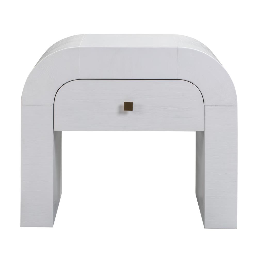 Hump White Nightstand. Picture 20