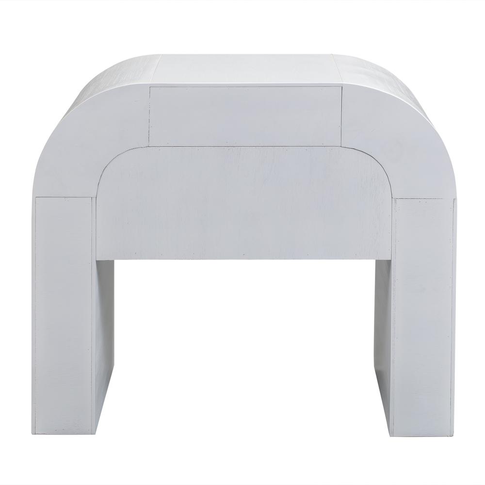 Hump White Nightstand. Picture 22