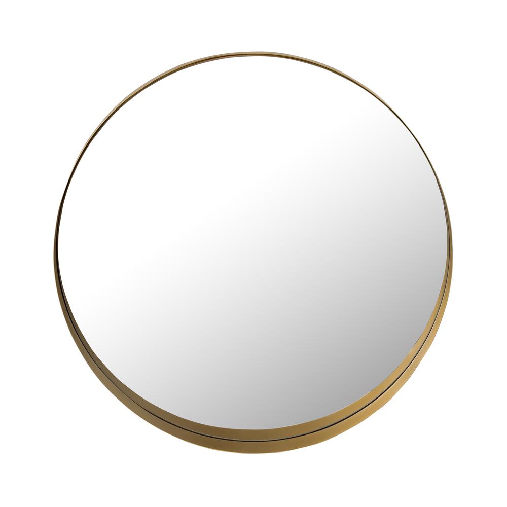 Brass Tapered Round Mirror, Belen Kox. Picture 1
