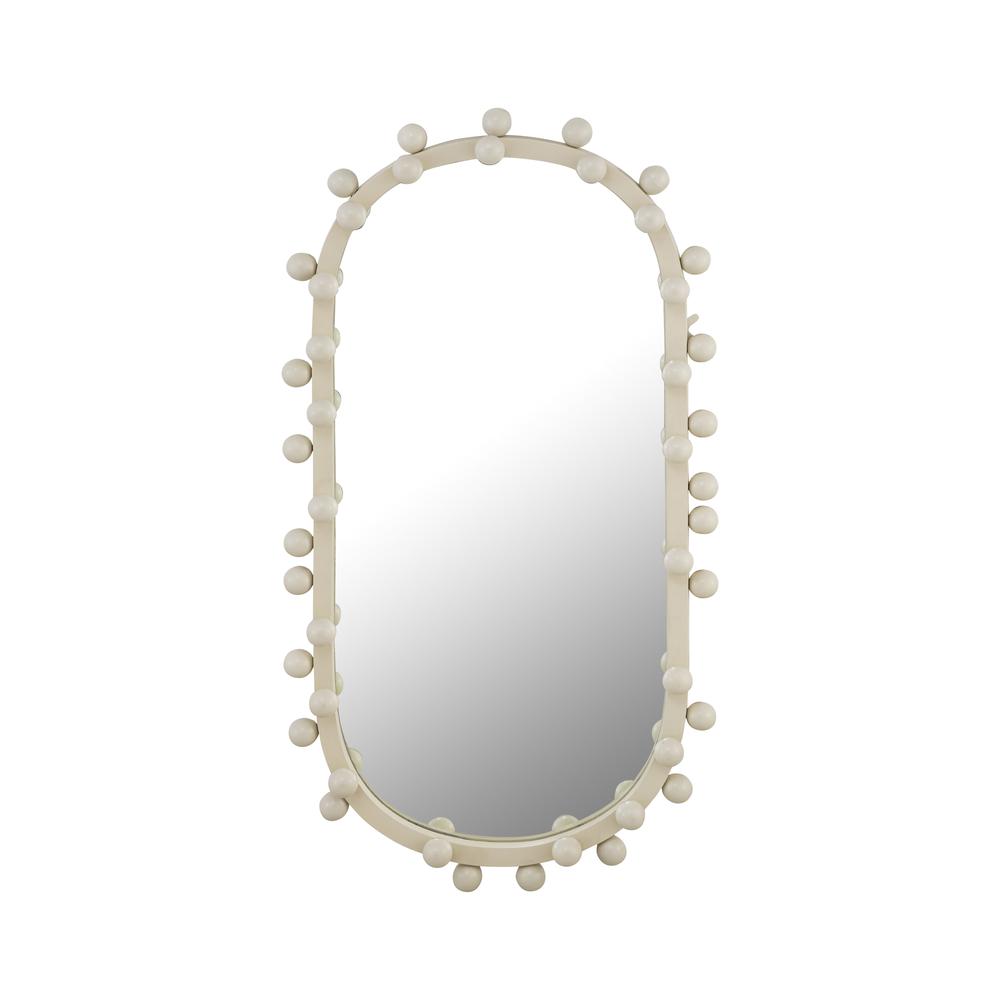 Ivory Bubble Oval Wall Mirror, Belen Kox. Picture 1