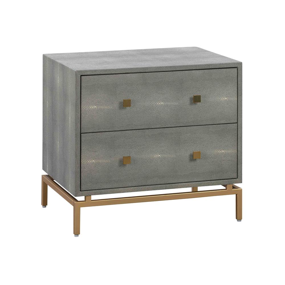Pesce Shagreen Nightstand. Picture 14