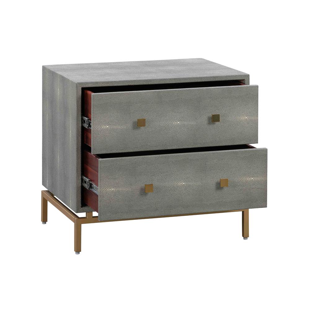 Pesce Shagreen Nightstand. Picture 16