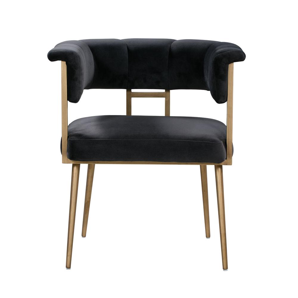 Astrid Grey Velvet Chair. Picture 13
