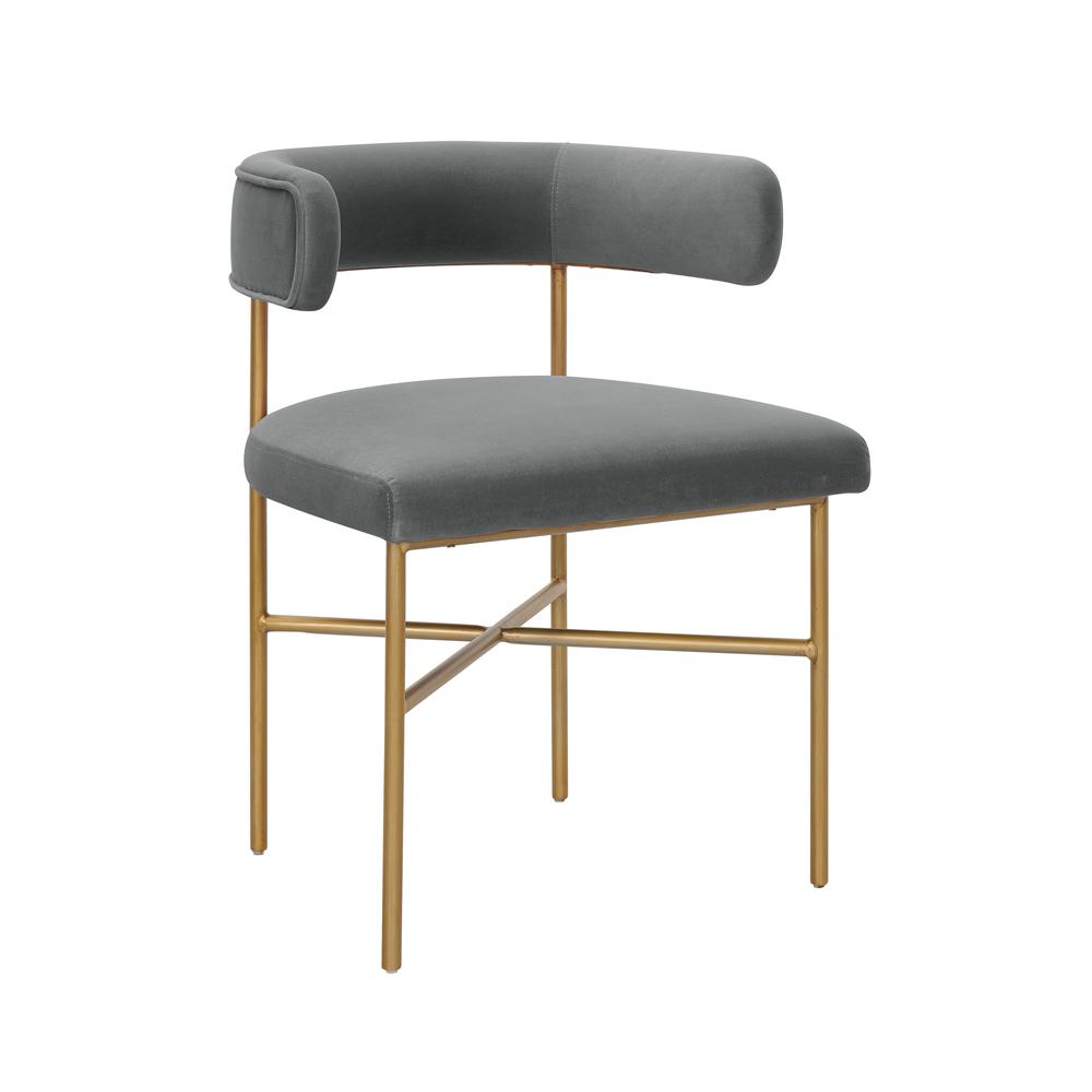 The Grey Velvet Ease Chair, Belen Kox. Picture 1
