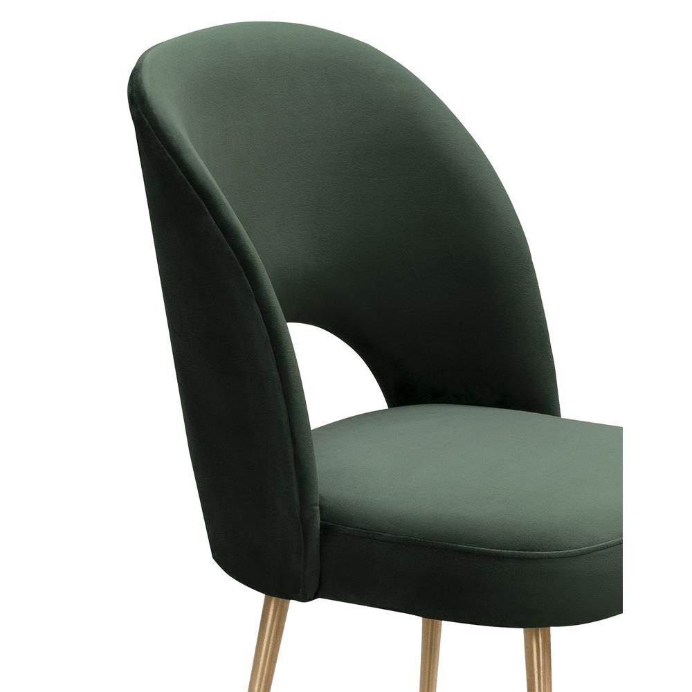 Swell Forest Green Velvet Chair. Picture 14