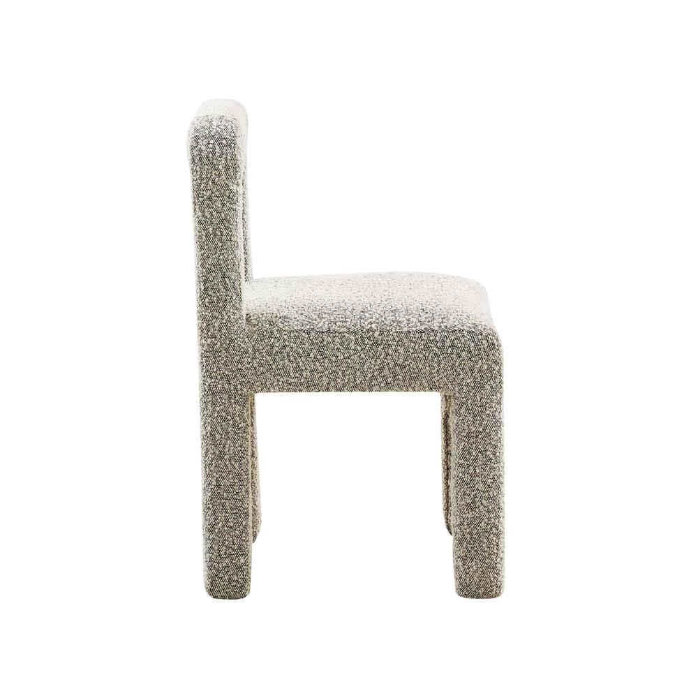 Hazel Grey Boucle Dining Chair. Picture 14