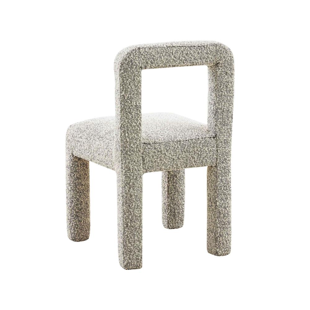 Hazel Grey Boucle Dining Chair. Picture 15