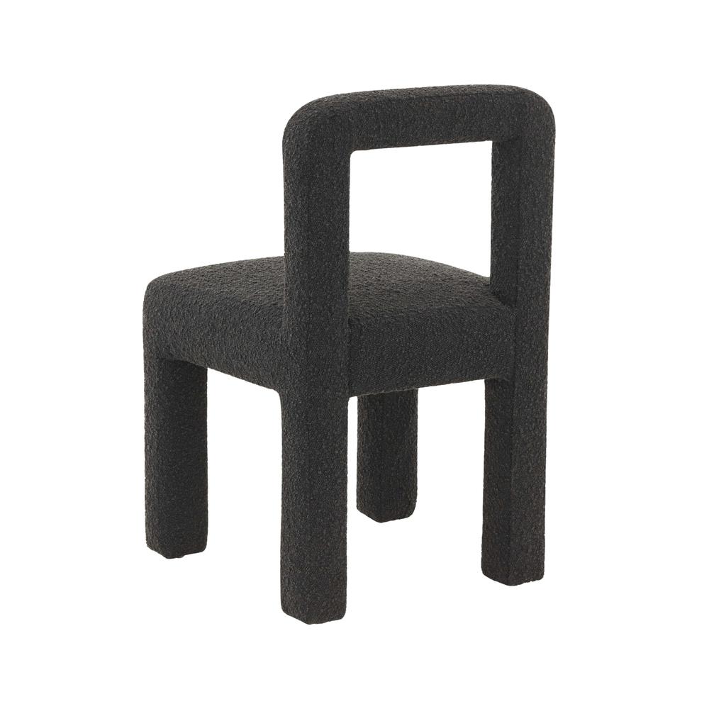Hazel Black Boucle Dining Chair. Picture 16