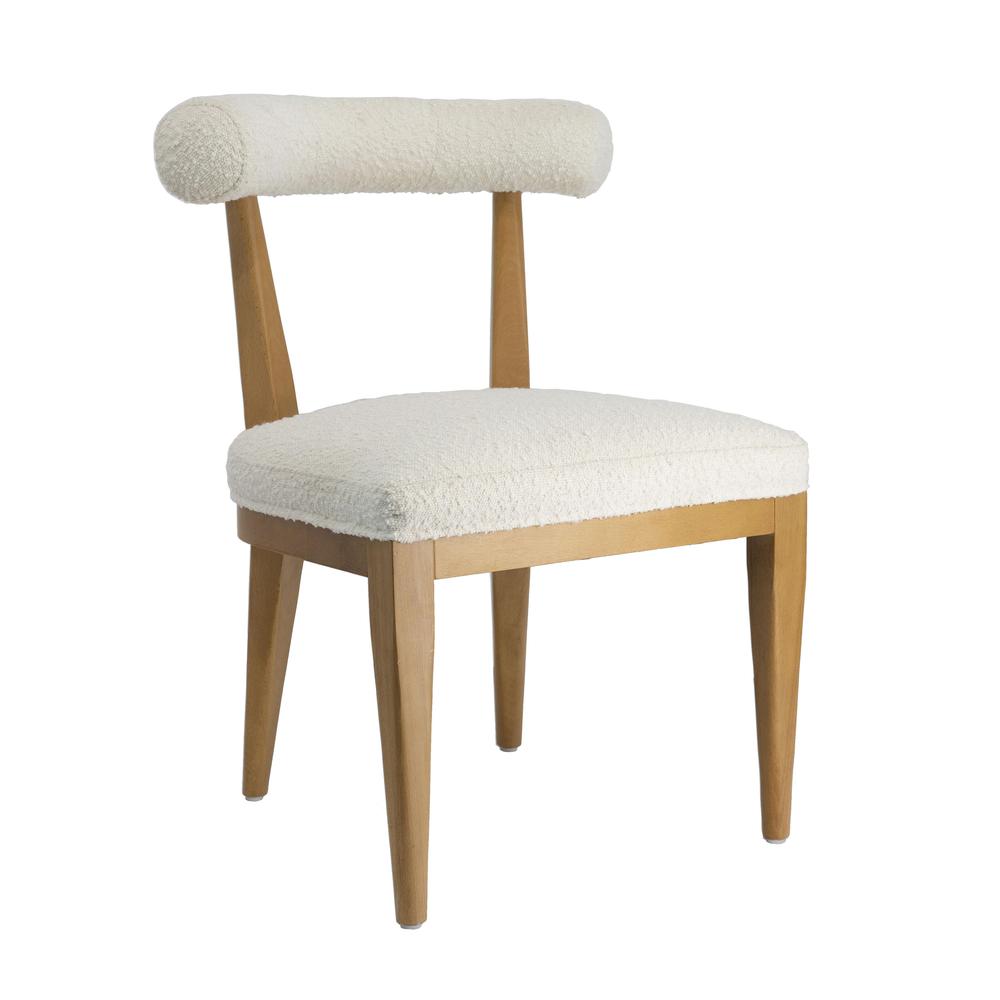 Palla Cream Boucle Dining Chair. Picture 6