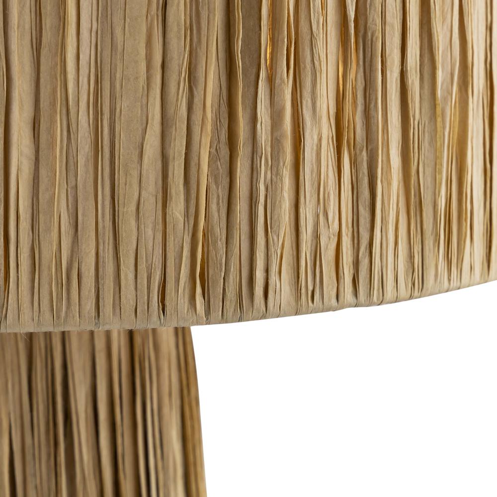 Shelby Raffia Natural Table Lamp. Picture 17