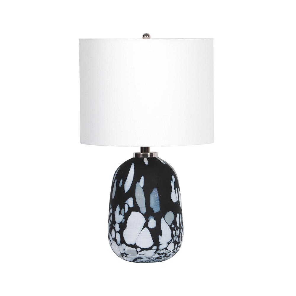 Alana Two-Tone Glass Table Lamp. Picture 4