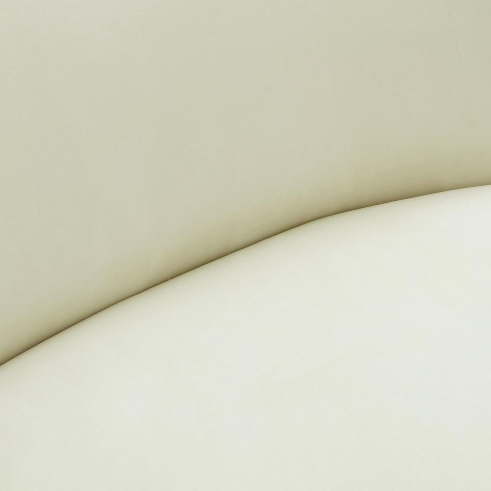 Cannellini Cream Velvet Sofa. Picture 12