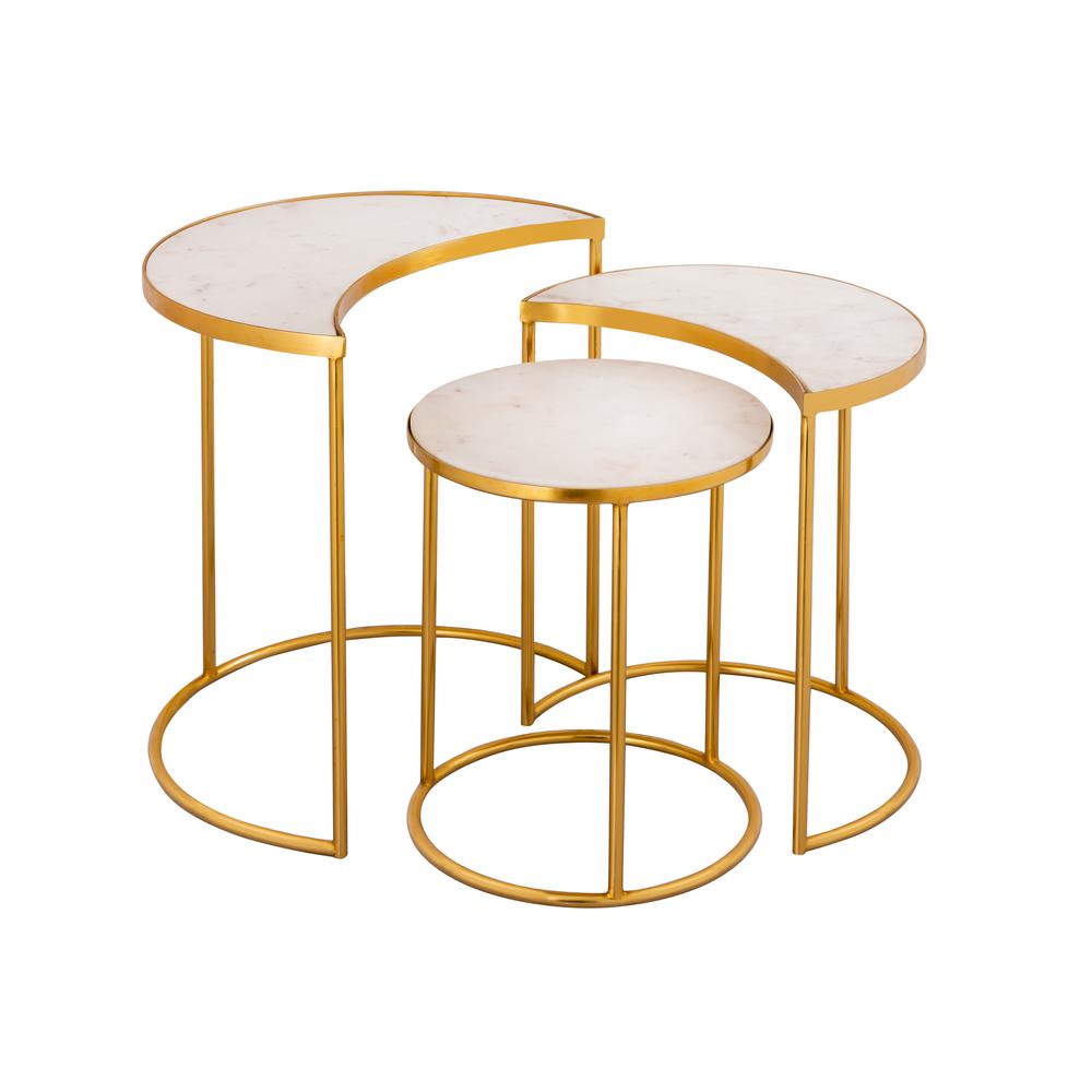 Crescent Nesting Tables. Picture 30