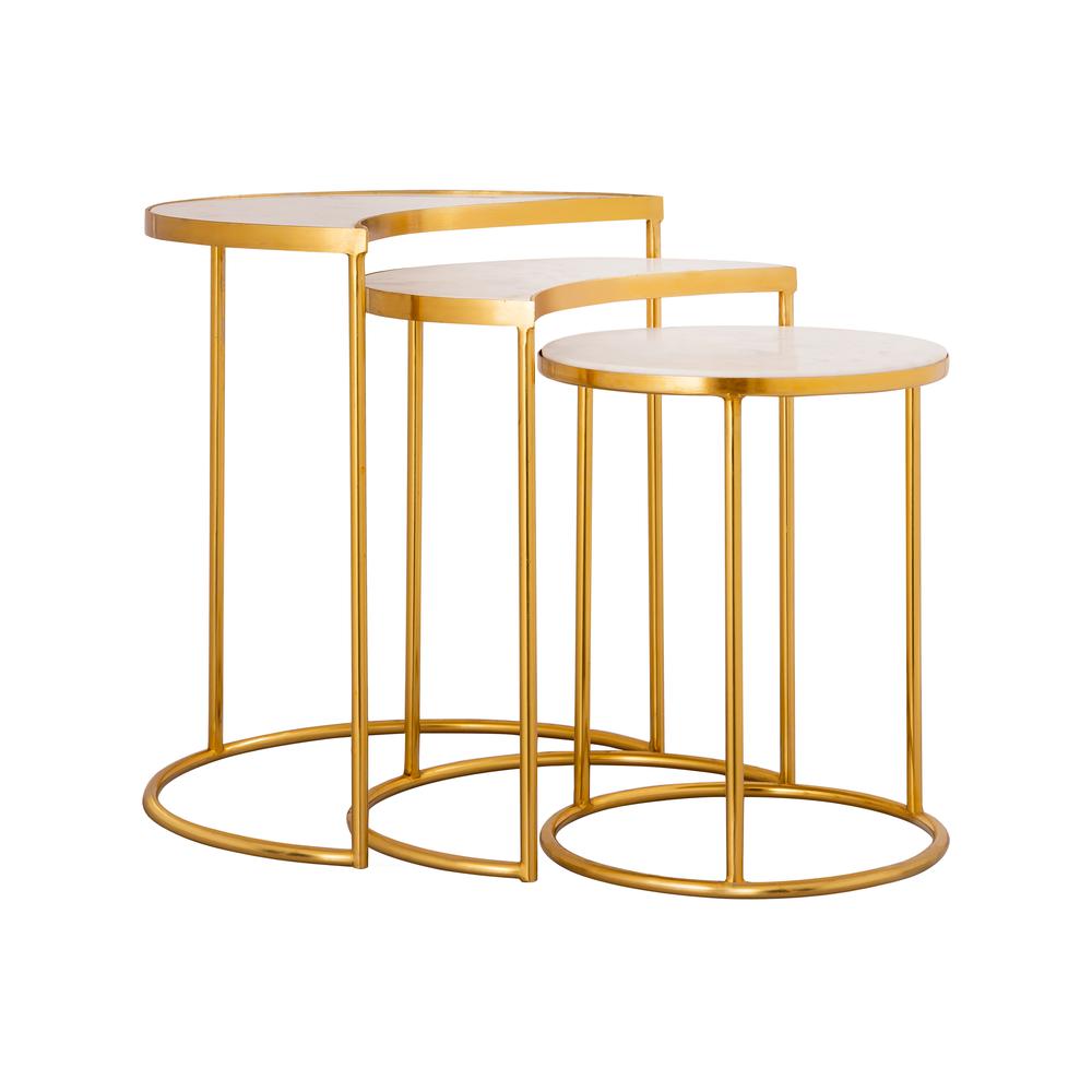 Crescent Nesting Tables. Picture 31