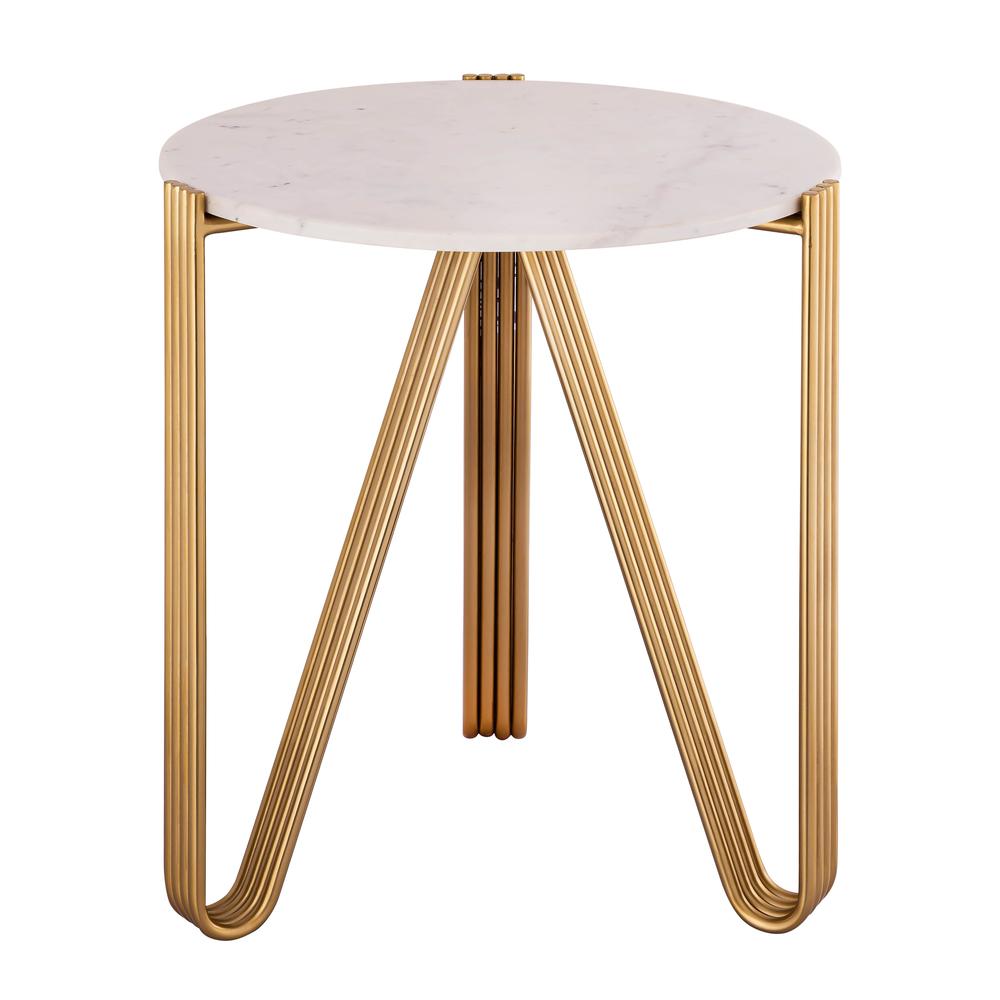 Classic Marble Gold Side Table, Belen Kox. Picture 1
