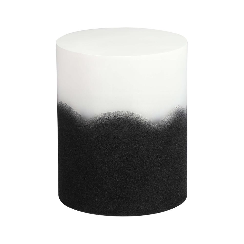 Matra Black and White Side Table. Picture 11