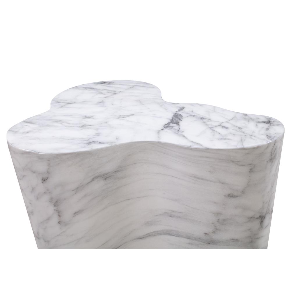 Slab Marble Tall Side Table. Picture 4