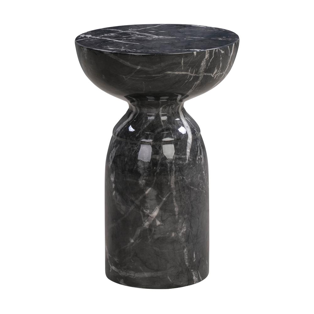 Rue Black Marble Side Table. Picture 12