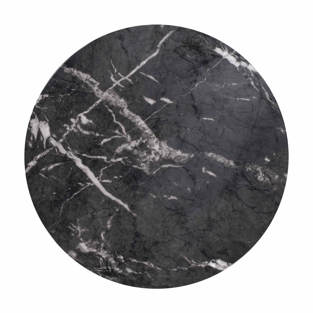 Rue Black Marble Side Table. Picture 13