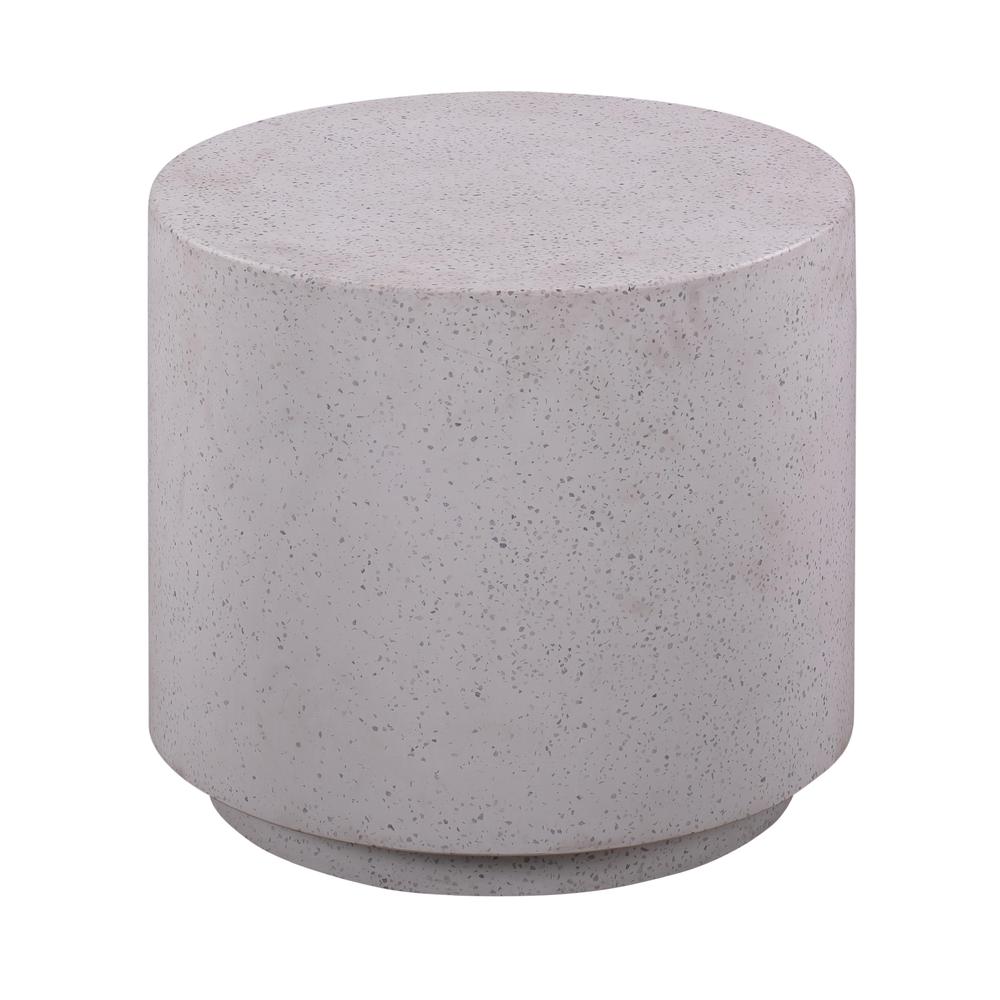 Terrazzo Light Speckled Side Table. Picture 1