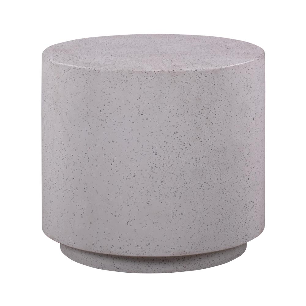 Terrazzo Light Speckled Side Table. Picture 10