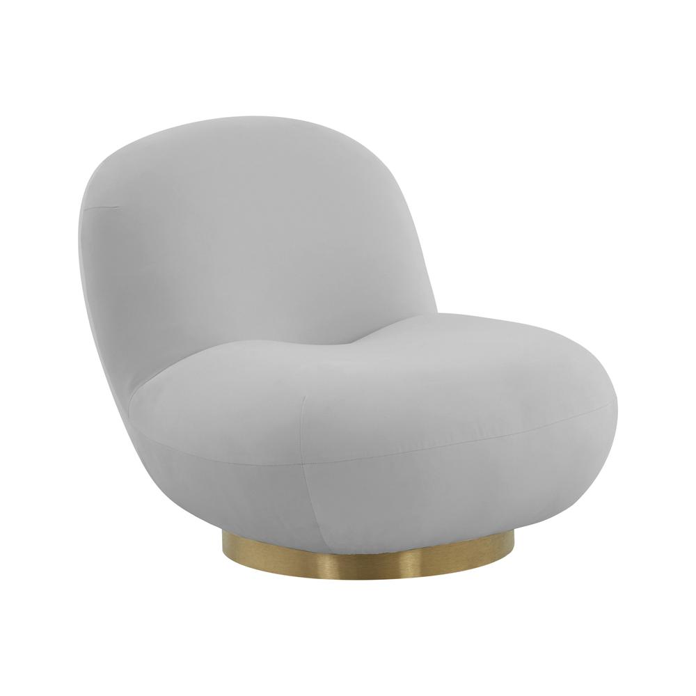 Luxe Velvet Swivel Chair, Belen Kox. Picture 1