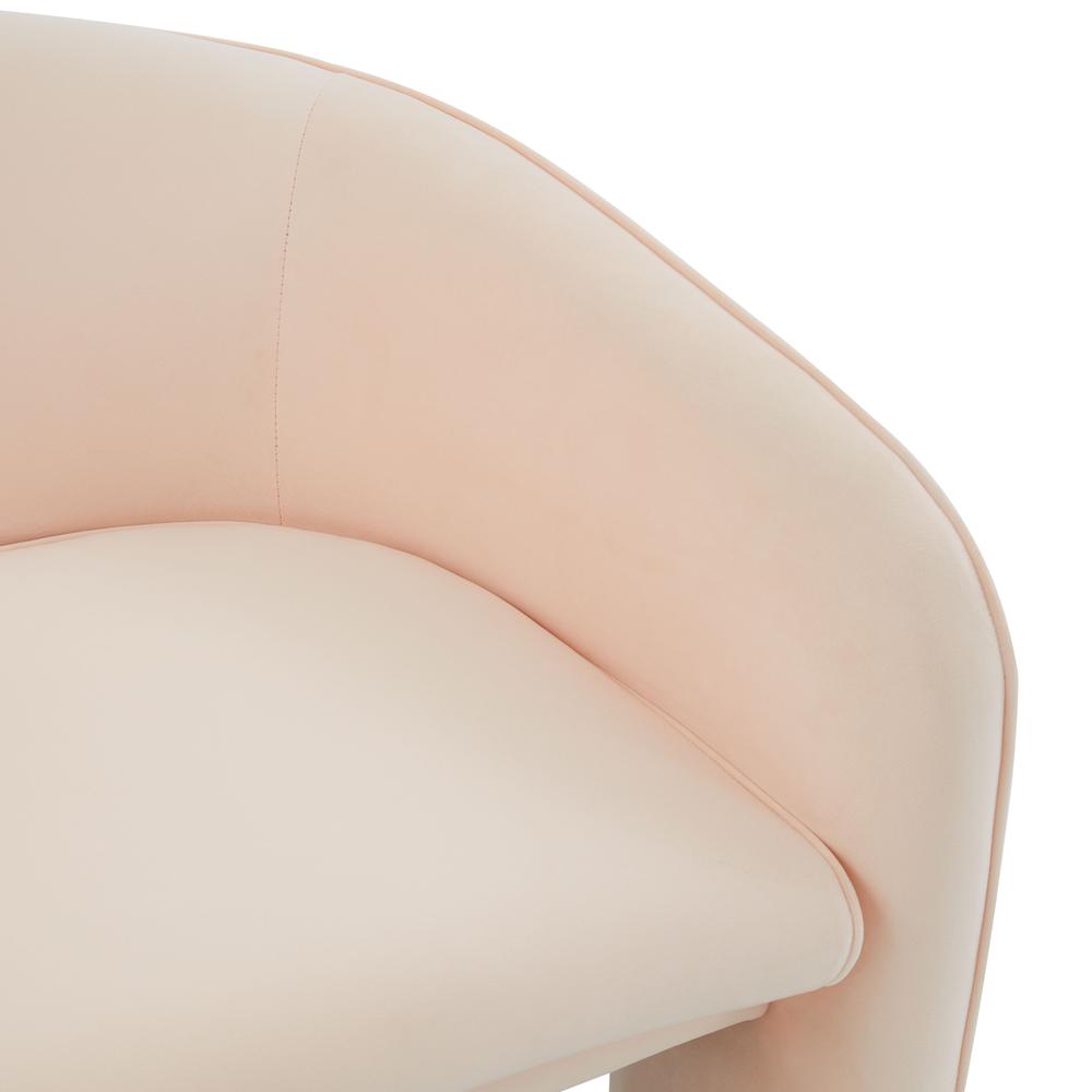 Marla Peche Velvet Accent Chair. Picture 12