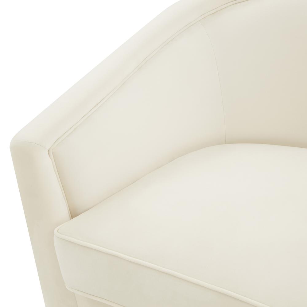 Flapper Cream Swivel Chair. Picture 13