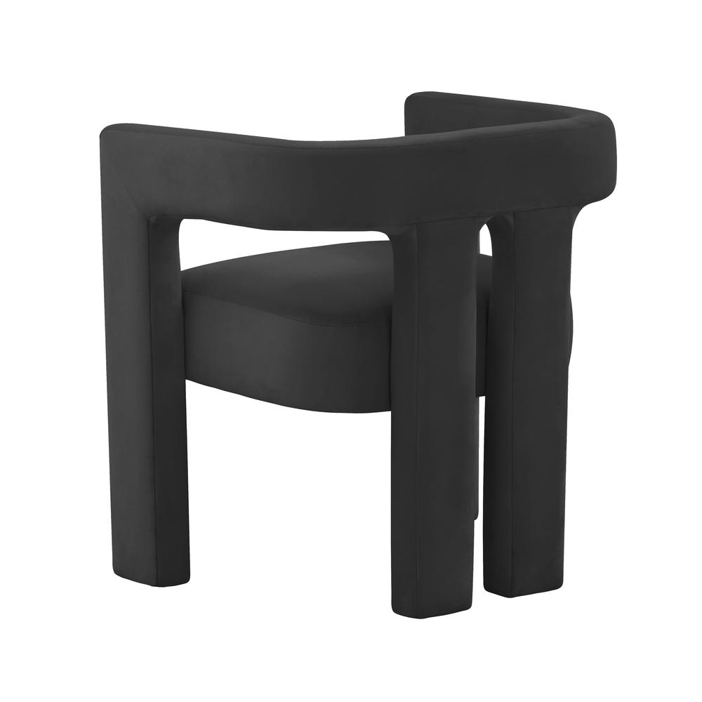 Sloane Black Velvet Chair. Picture 12