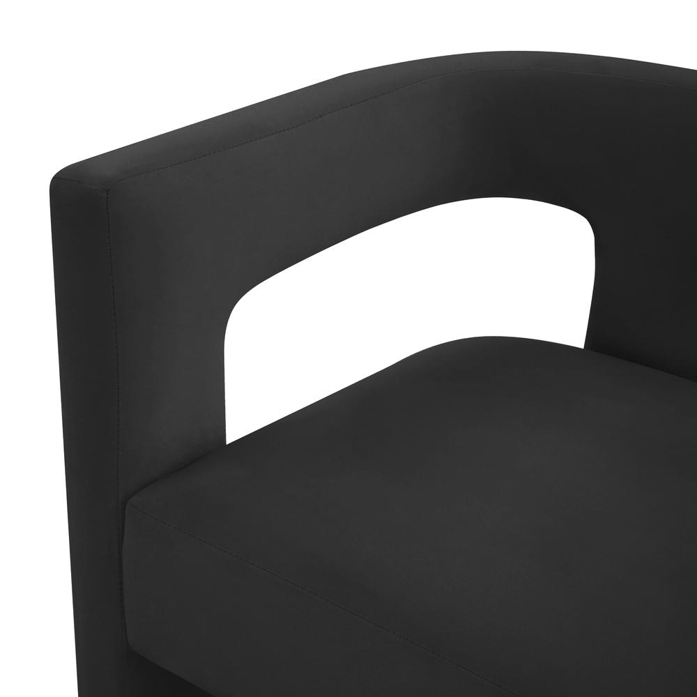 Sloane Black Velvet Chair. Picture 13