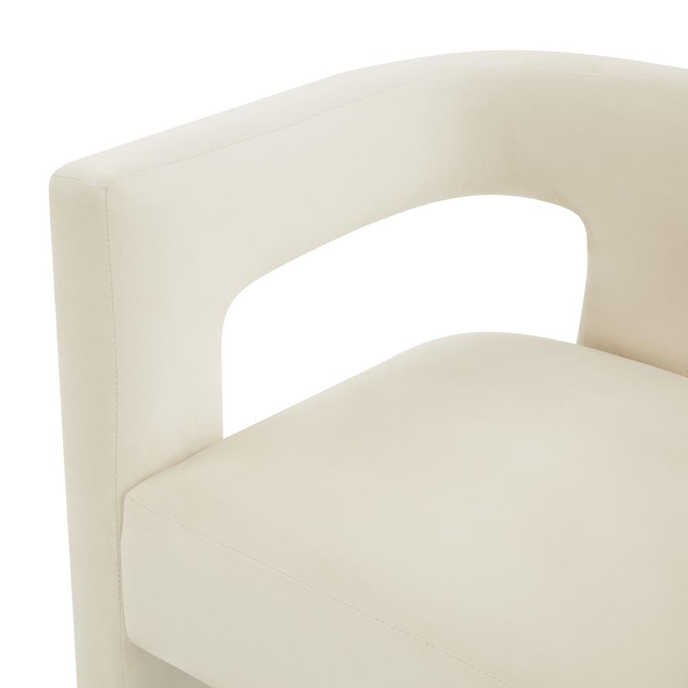 Sloane Cream Velvet Chair. Picture 13