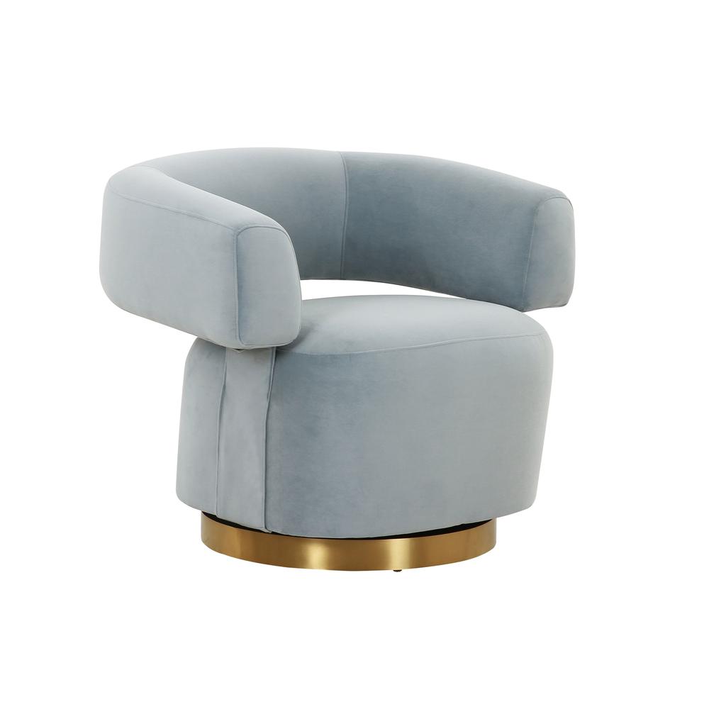Postmodern Velvet Accent Chair, Belen Kox. Picture 1