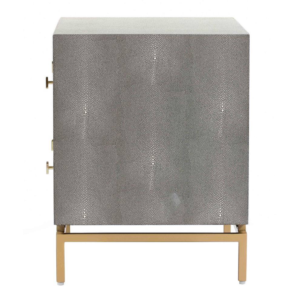 Pesce Shagreen Nightstand. Picture 23