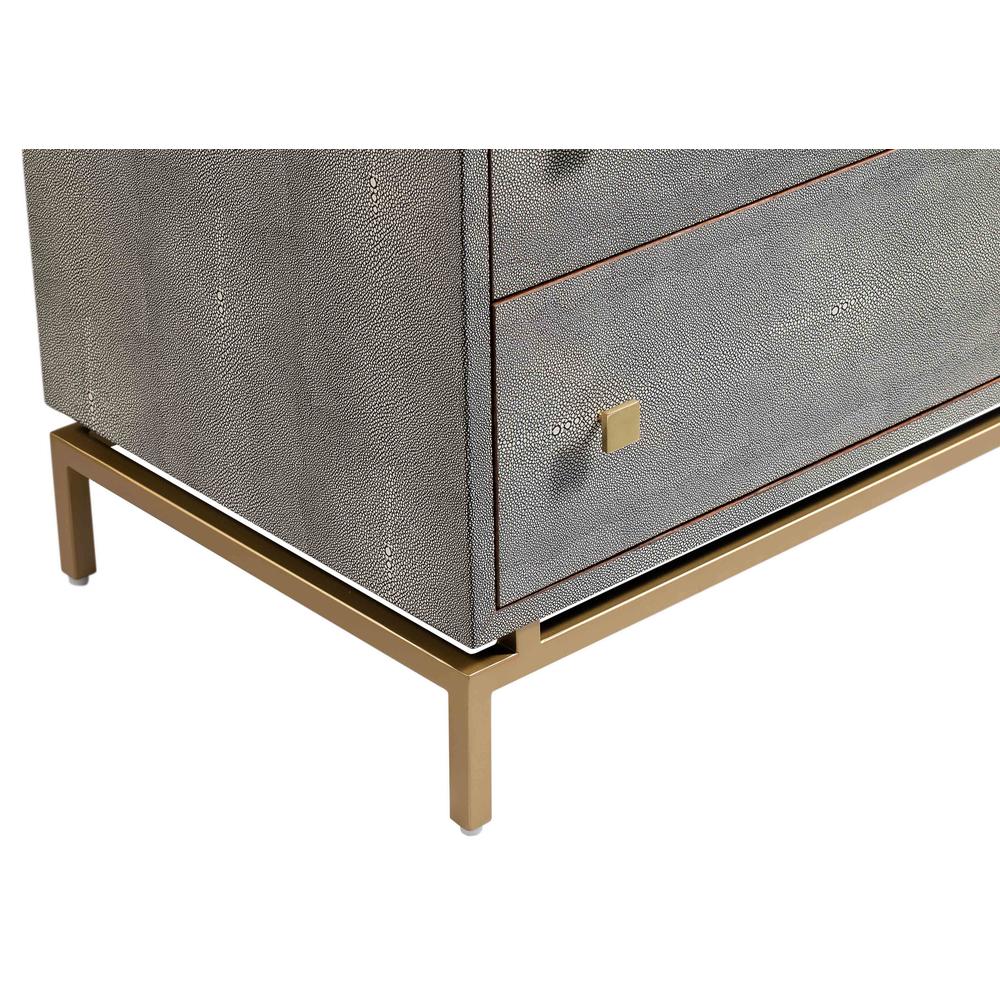 Pesce Shagreen Nightstand. Picture 26