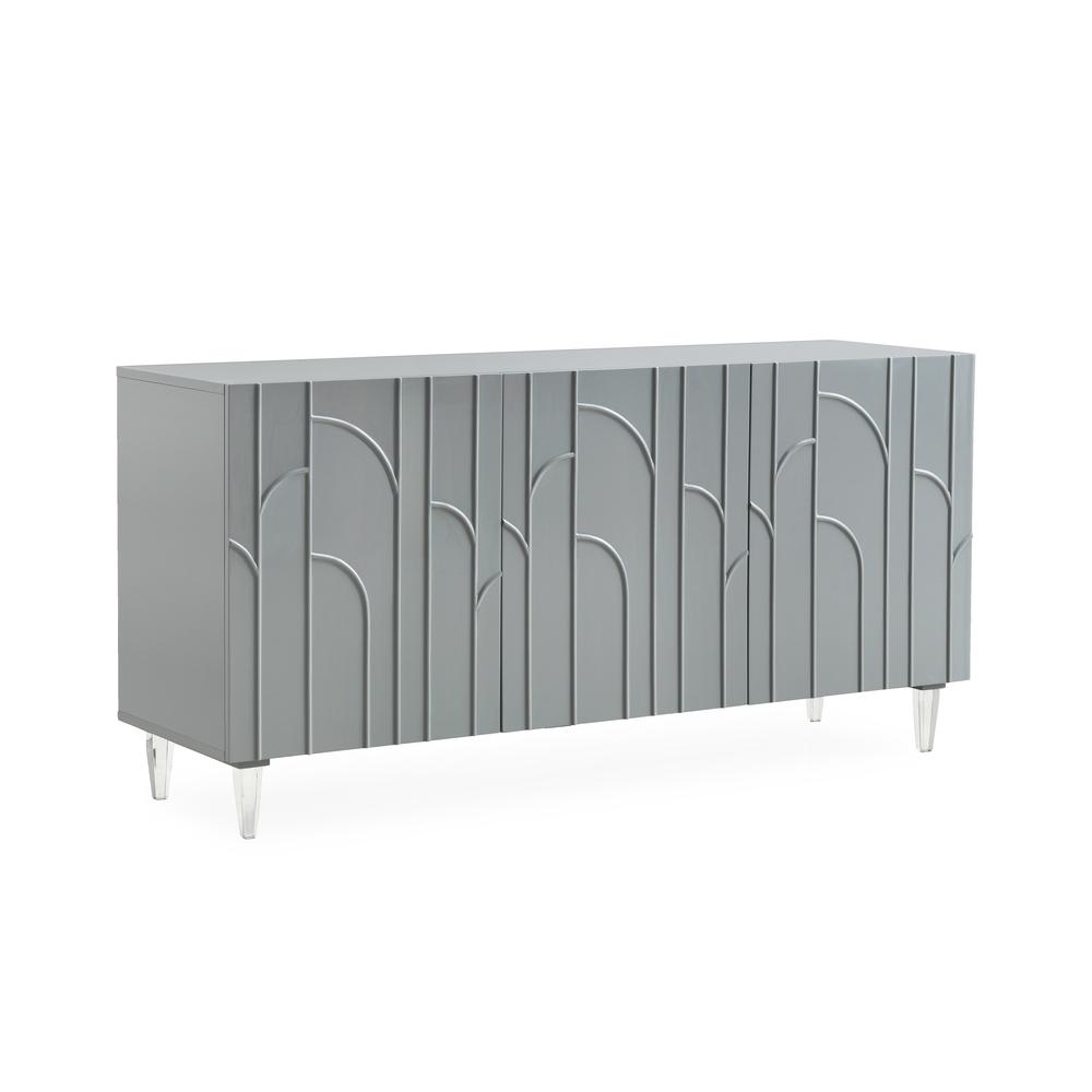 Hollywood Grey Lacquer Buffet, Belen Kox. Picture 1