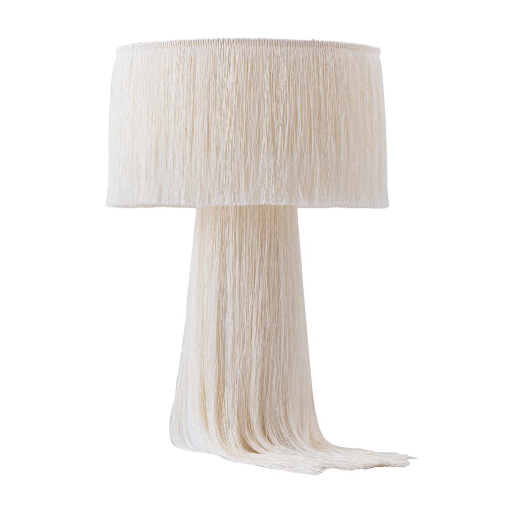 Glamorous Cream Tassel Table Lamp, Belen Kox. Picture 1