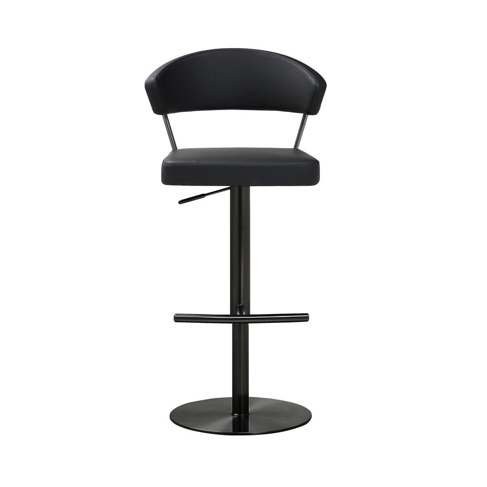 Cosmo Black on Black Steel Barstool. Picture 21