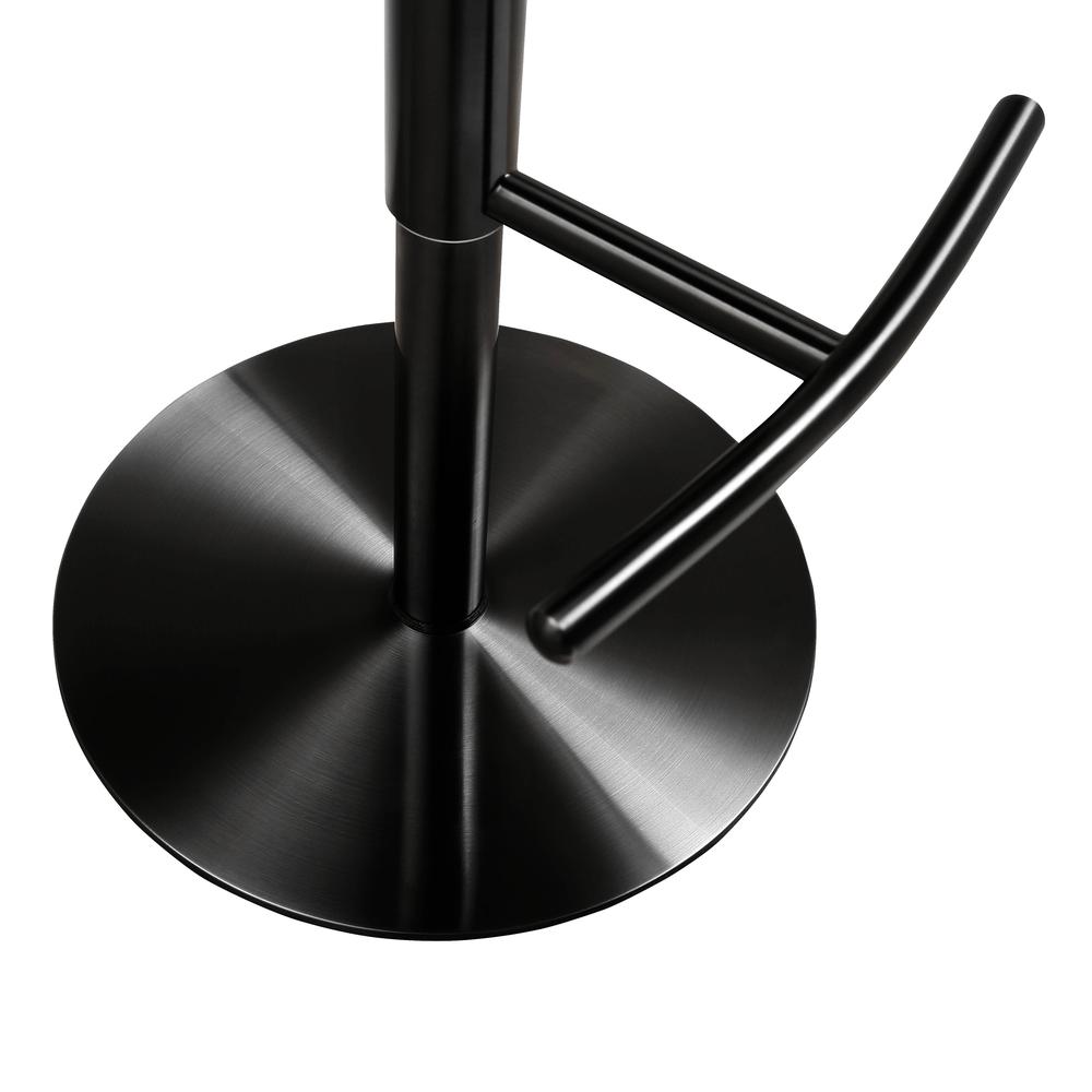 Cosmo Black on Black Steel Barstool. Picture 26