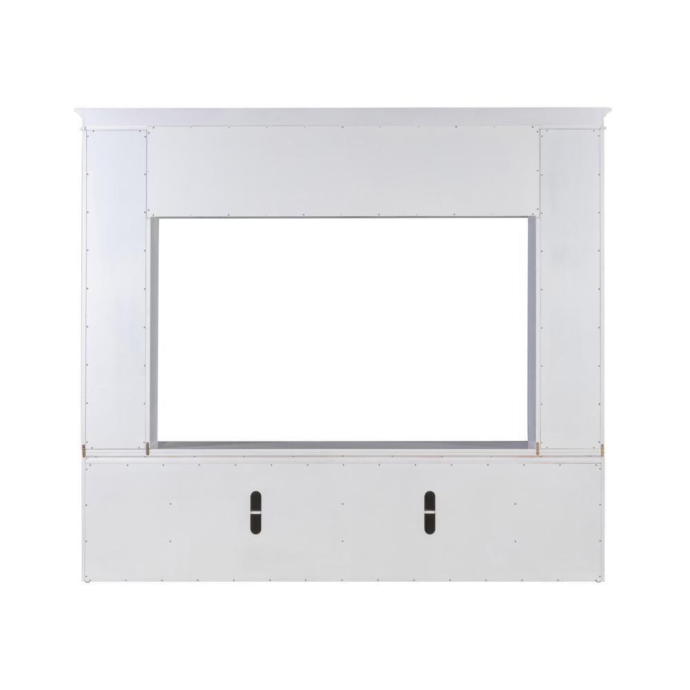 Virginia White Entertainment Center for TVs up to 75". Picture 8