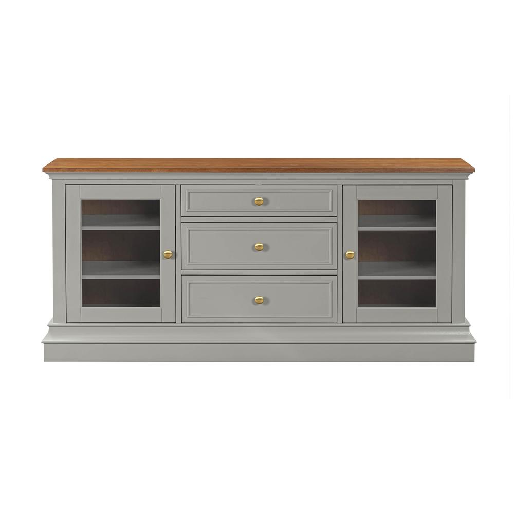 Hudson Gray Entertainment Center for TVs up to 70". Picture 8