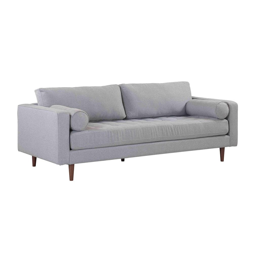 Cave Gray Tweed Sofa. Picture 1