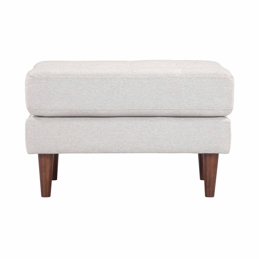 Cave Beige Tweed Ottoman. Picture 2