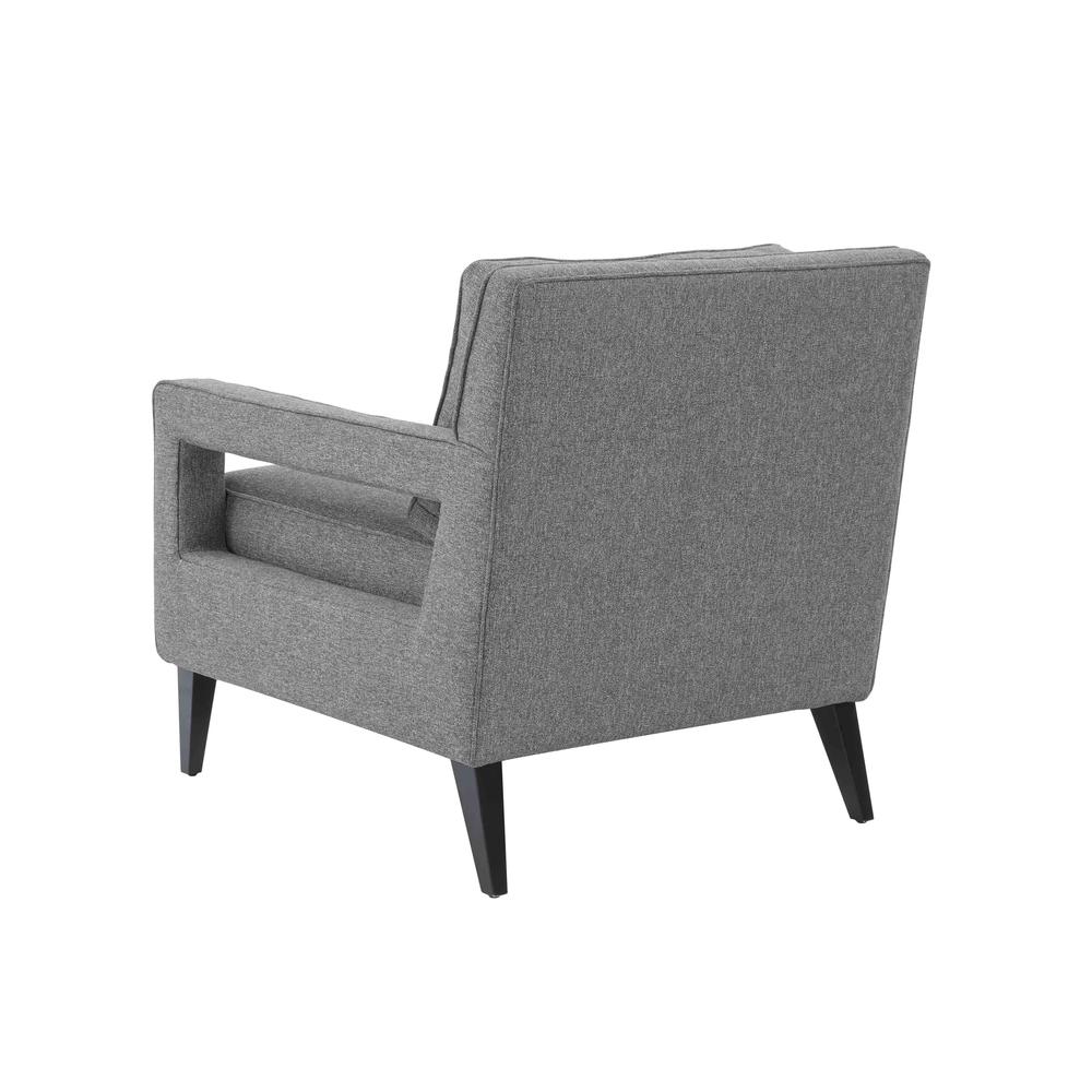 Luna Gray Accent Chair. Picture 3