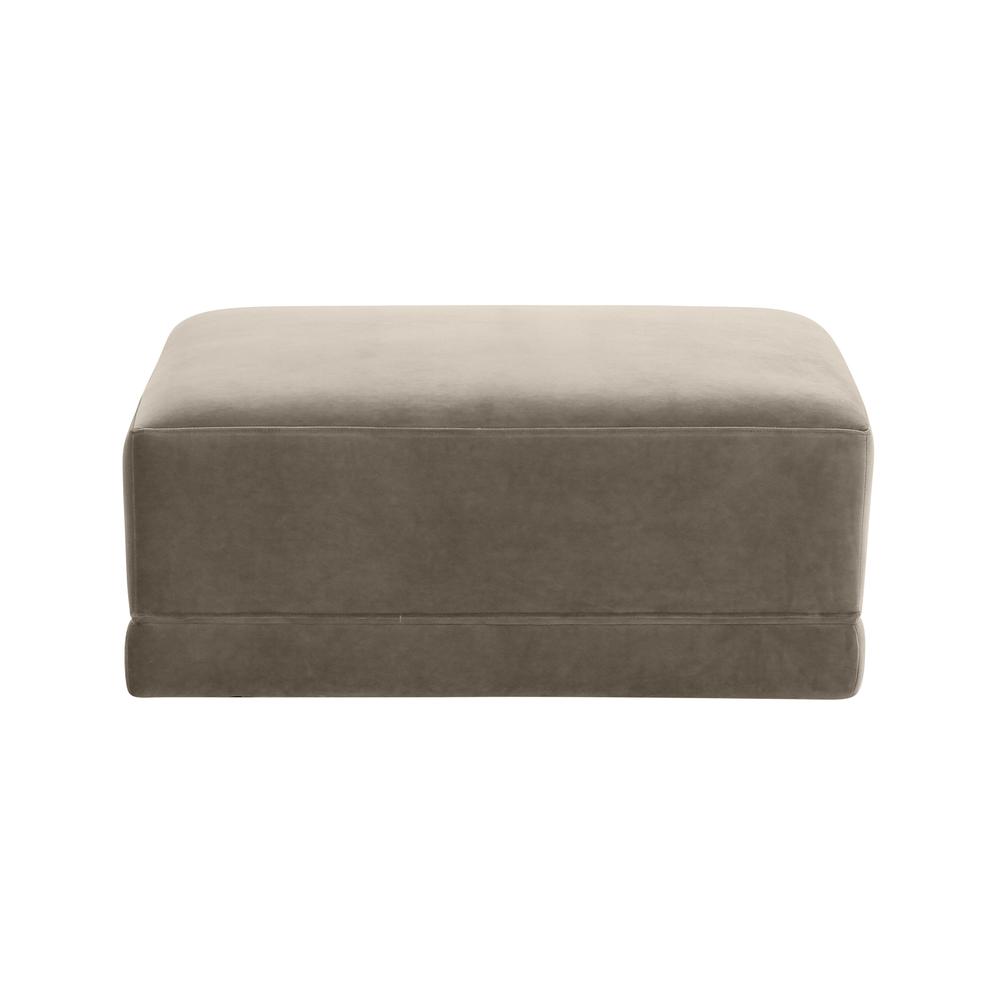 Willow Taupe Ottoman. Picture 2
