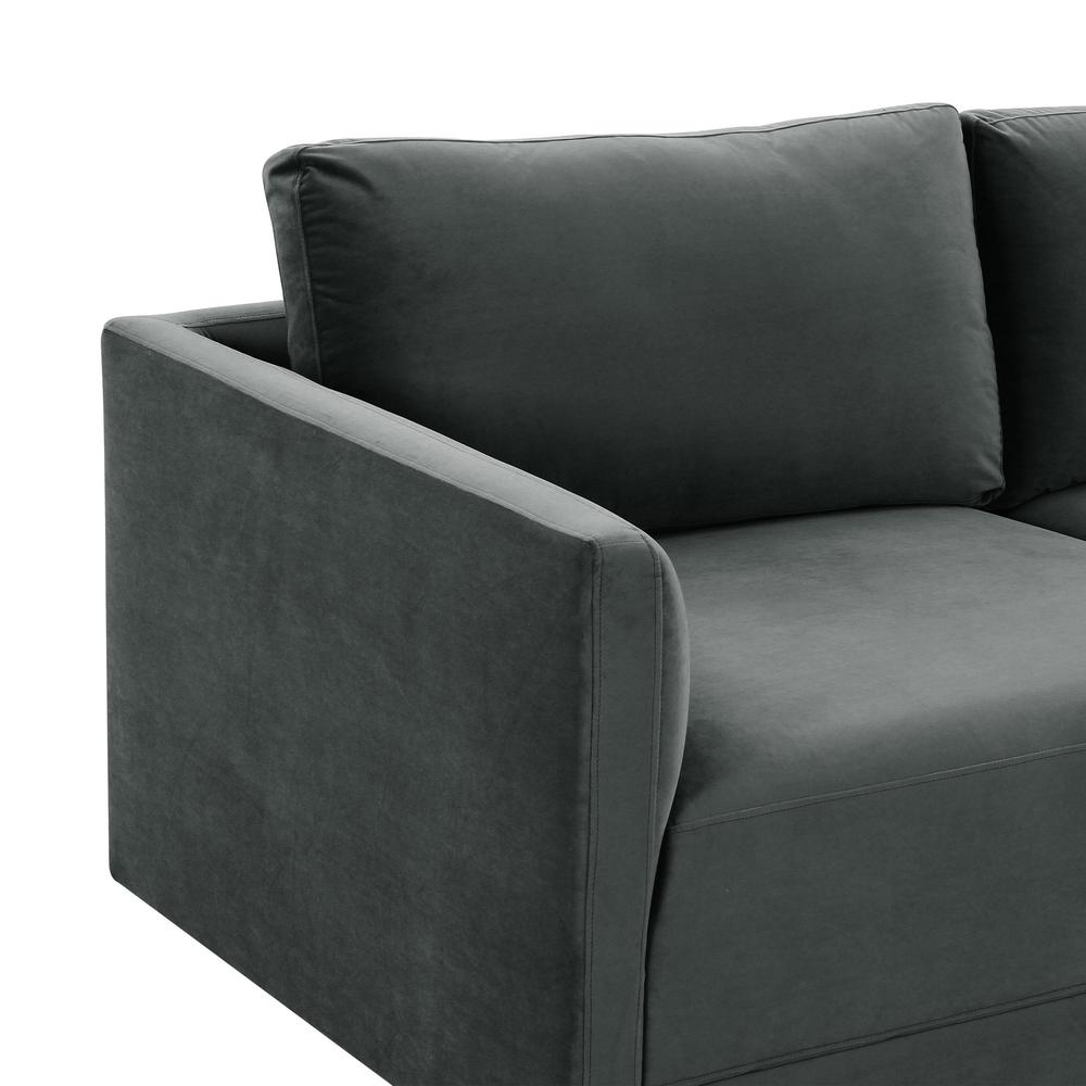Willow Charcoal Modular Sofa. Picture 4
