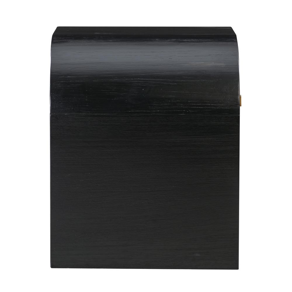 Hump Black Nightstand. Picture 5